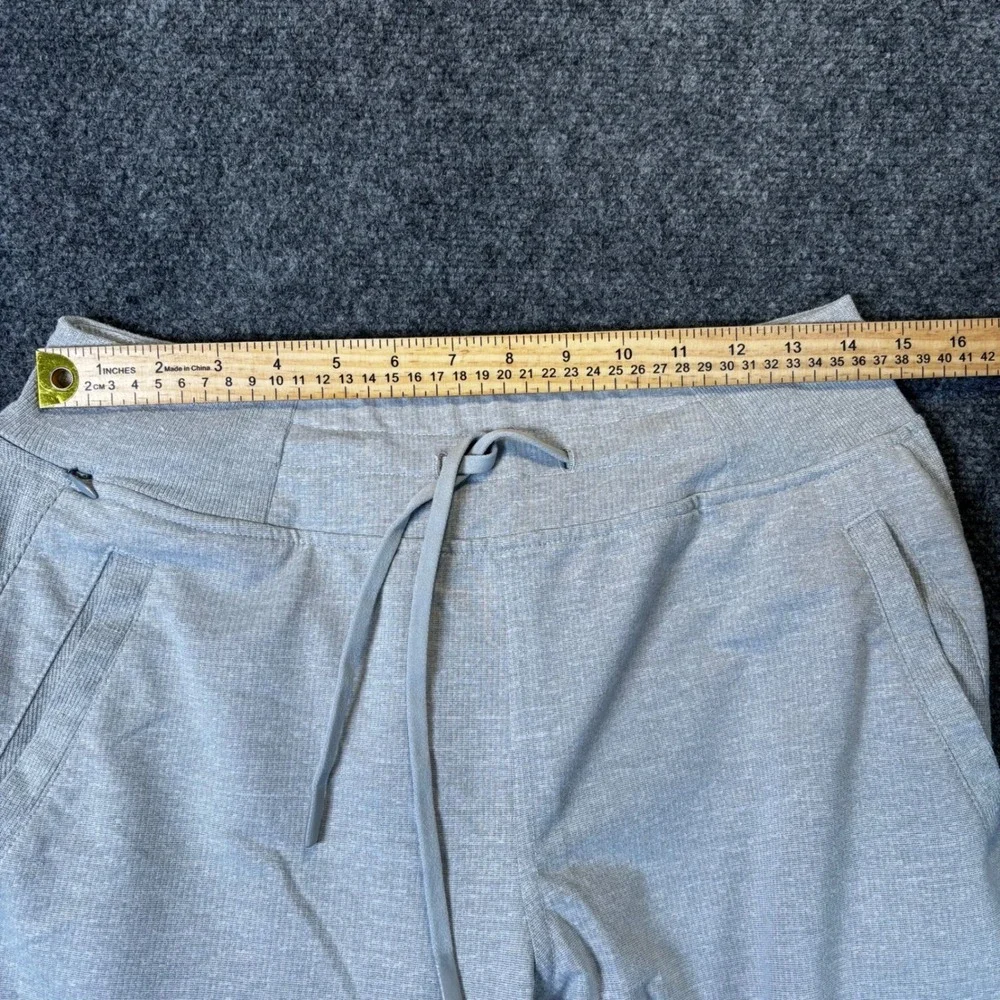 HYLETE Women's Jogger Sweatpants Gray Drawstring Waist Athleisure Size Medium